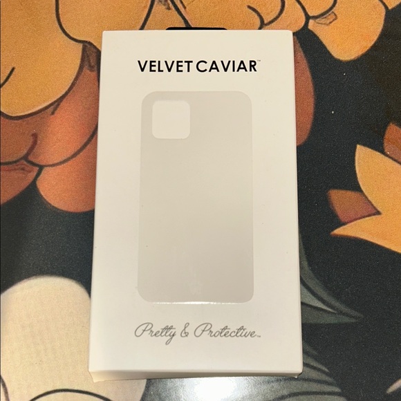 Velvet Caviar Other - Velvet Caviar Elegant White Phone Case